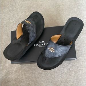Coach Janice Signature Mat Calf wedges 5M